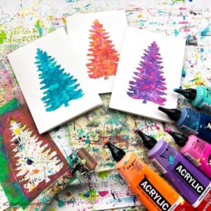 Holiday Card and Gift Tag Gel Prints<br> with Kirsten Sorensen (HW25)