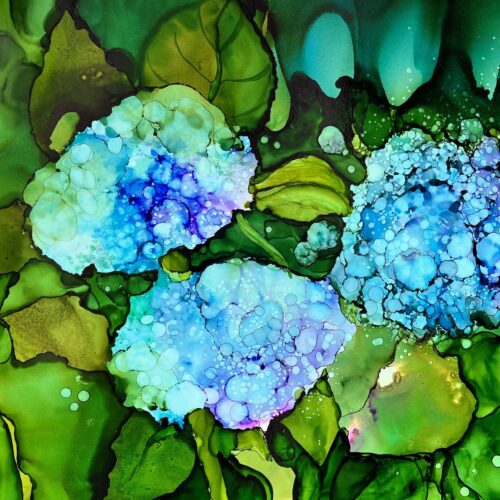 Exploring Florals Using Alcohol Inks<br>with Mary Wojciechowski (F26)